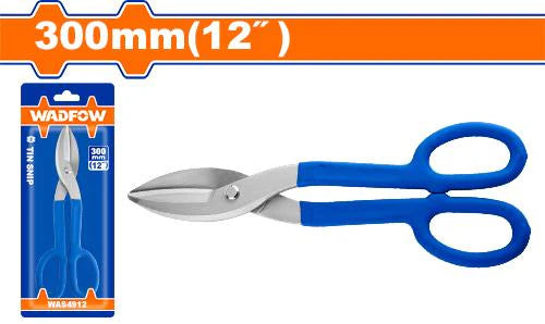 WADFOW 12 Inch Tin Snip Heavy Duty German Style Sheet Metal Plate Cutter Shear WAS4912 Wadfow